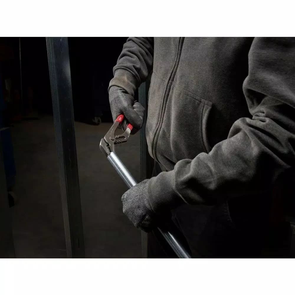 Milwaukee 10 in. Straight-Jaw Ream and Punch Pliers