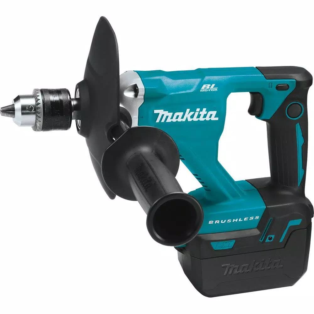Makita 18V LXT Brushless 1/2 in. Cordless Mixer Kit with 5.0 Ah Battery and Charger