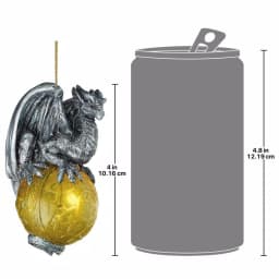 Design Toscano Protector of the Gothic Portal Celtic Dragon 2010 Holiday Ornament thumbnail 3