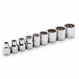 Husky 21-Piece 3/8 in. Drive Lighted Ratchet and Socket Set thumbnail 6