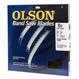 Olson Saw 93-1/2 in. High Carbon Steel 4-TPI Band Saw Blade, 3/8 in. Width thumbnail 2