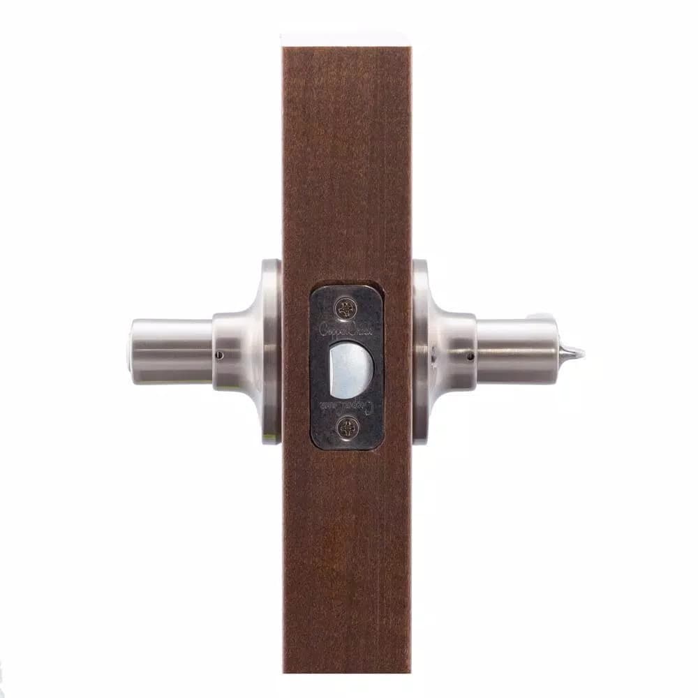 Copper Creek Daley Satin Stainless Steel Privacy Bed/Bath Door Lever