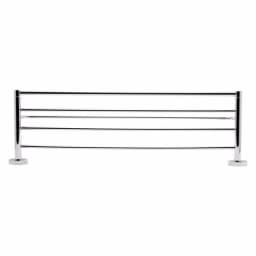 ALFI BRAND 25.75 in. Modern Wall Mount Towel Rack with Shelf, Polished Chrome thumbnail 3