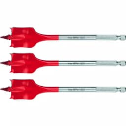 Hilti 1 in. x 6 in. High Speed Wood Spade Bits, 3-Piece Set thumbnail 1
