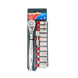 Crescent 12-Piece 1/2 in. Drive 12-Point Ratchet and Socket Set, SAE thumbnail 2