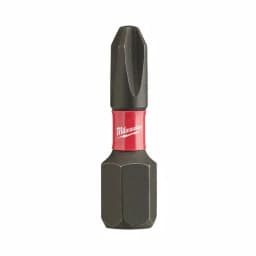 Milwaukee SHOCKWAVE Phillips #2 Impact Duty Steel Insert Bit Set, 1 in. (2-Pack) thumbnail 2