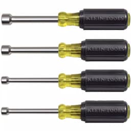 Klein Tools 633 4-Piece Nut Driver Set with Cushion-Grip Handles thumbnail 1