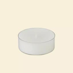 Zest Candle White Mega Oversized Tealight Candles, 2.25 in. Diameter, 10-Hour Burn Time (12-Pack) thumbnail 1