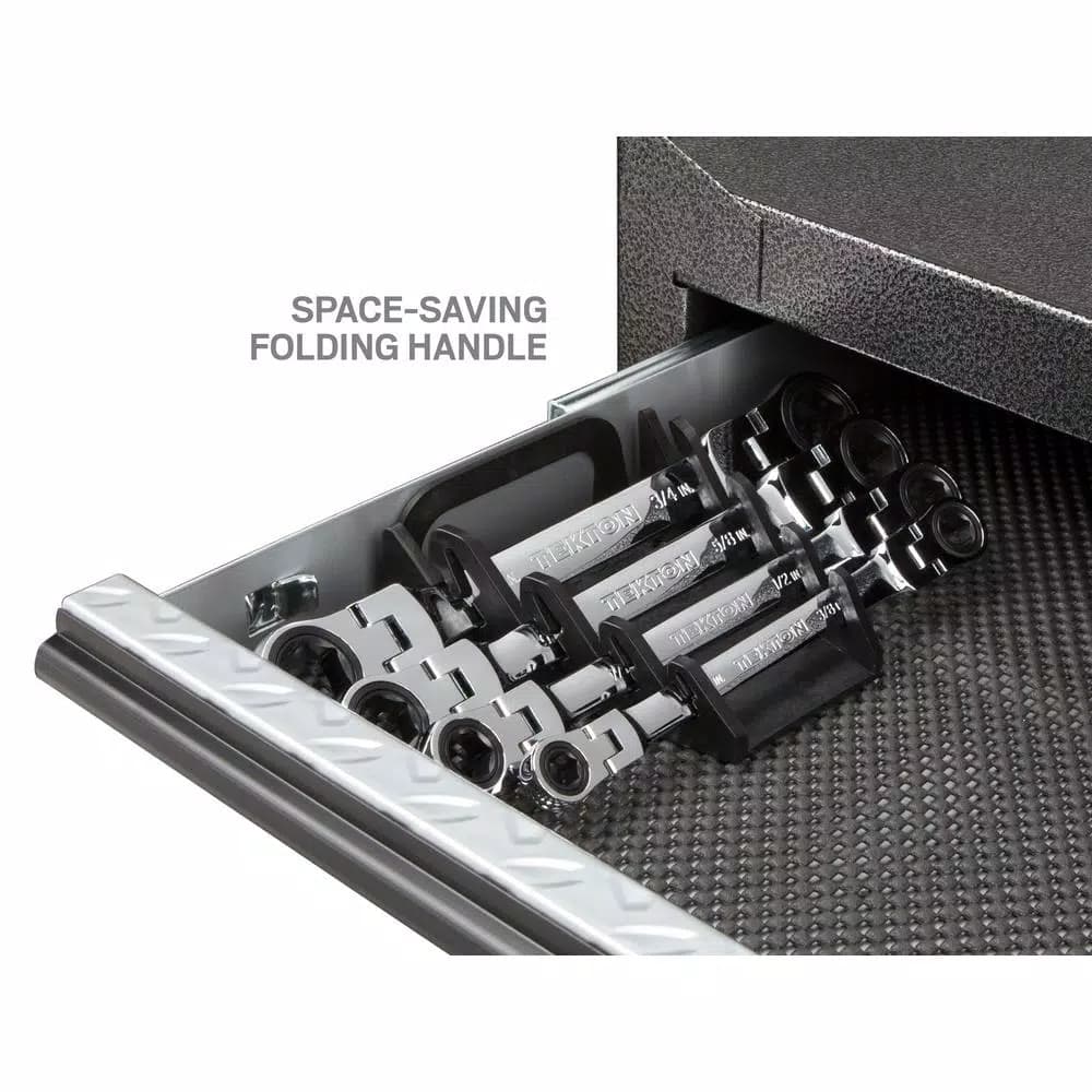 TEKTON 4-Piece Flex-Head Ratcheting Box End Wrench Set, 5/16 in. to 3/4 in.