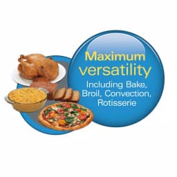 Hamilton Beach Countertop Convection Oven with Rotisserie, Black thumbnail 7