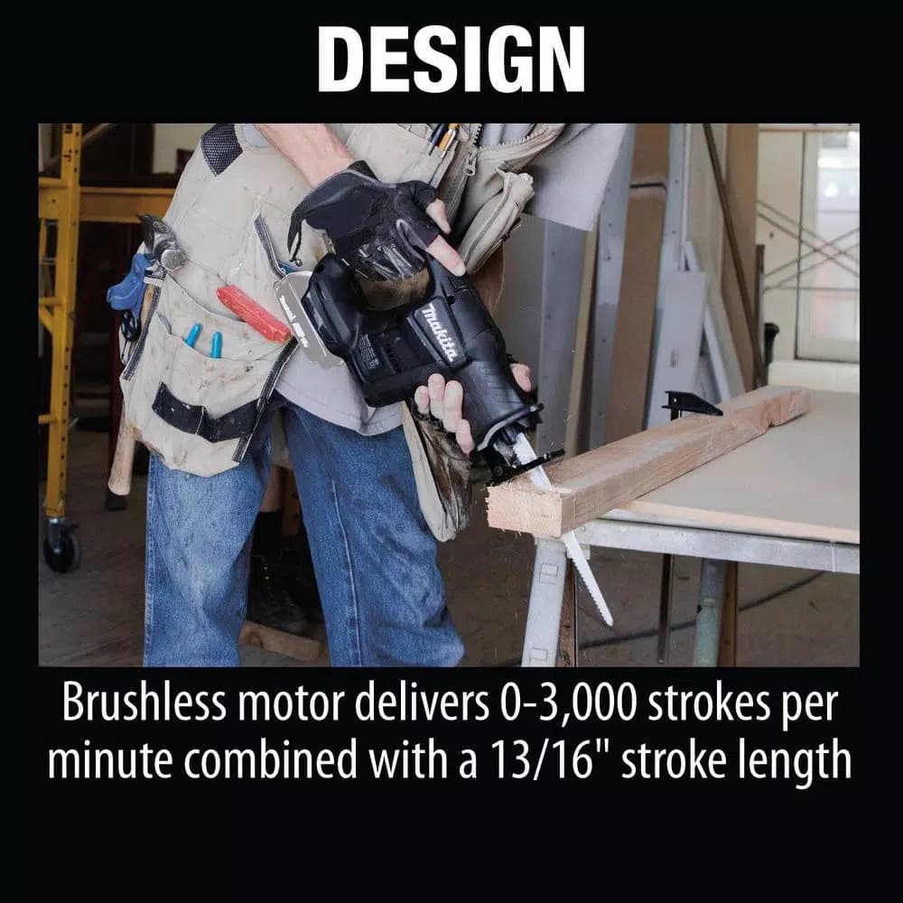 Makita 18V LXT Sub-Compact Brushless Cordless Reciprocating Saw (Tool-Only)