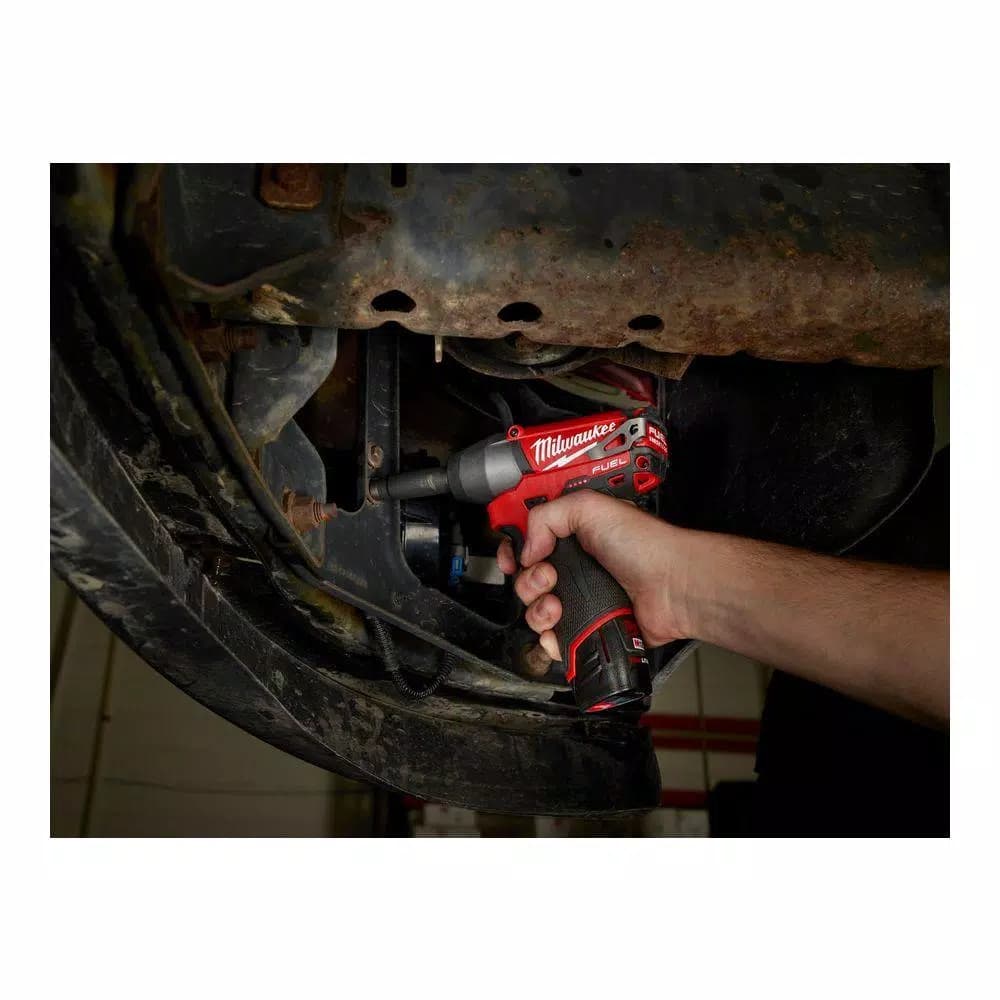 Milwaukee M12 FUEL 12V Brushless 3/8 in. Cordless Impact Wrench (Tool-Only)