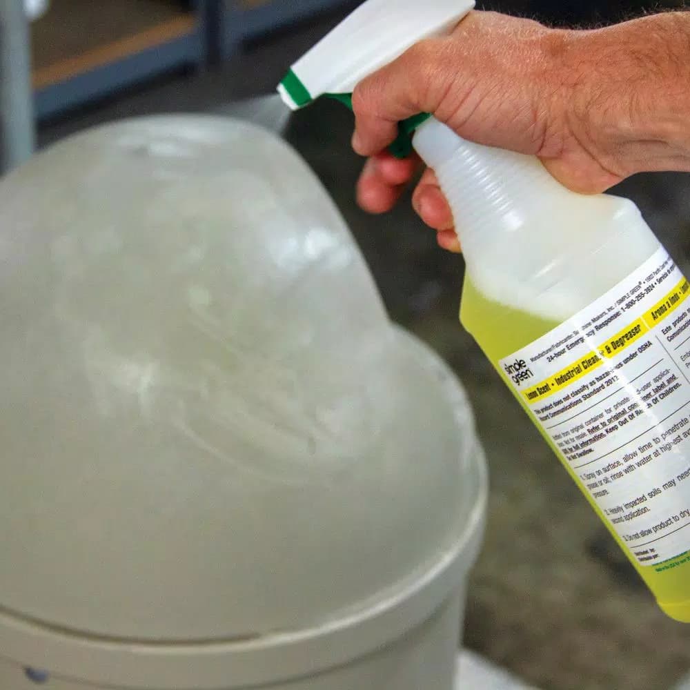Simple Green Lemon Scent Industrial Cleaner and Degreaser Secondary Labels, Bilingual (10-Pack)