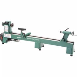 Grizzly Industrial 12 in. x 18 in. Variable-Speed Wood Lathe with Digital Spindle Speed Indicator thumbnail 2