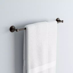 Delta Porter 24 in. Single Towel Bar, Oil Rubbed Bronze thumbnail 2