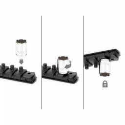 TEKTON 1/4 in. Drive 12-Point Socket Set, 11-Piece SAE thumbnail 2
