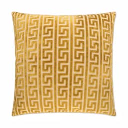 Unbranded Akis Gilt Geometric Down 24 x 24 in. Decorative Throw Pillow thumbnail 1
