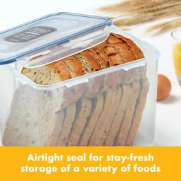 LOCK & LOCK Easy Essentials Pantry 16.5-Cup Rectangular Food Storage Container, Airtight & Leakproof Plastic Container thumbnail 8