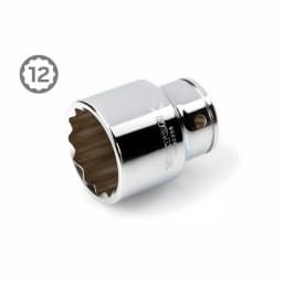 TEKTON 27-Piece 3/4 in. Drive 12-Point Metric Socket and Ratchet Set (19 mm to 50 mm) thumbnail 4