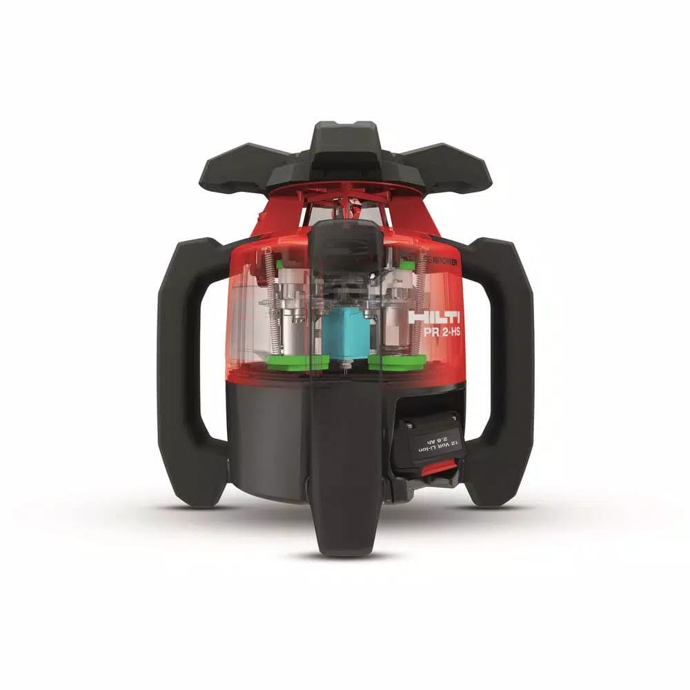 Hilti PR 2-HS Rotating Laser Level Kit with 2.6 Ah Lithium-Ion Battery and Charger