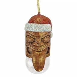 Design Toscano Lono Tiki South Seas Holiday Ornament, 4.5 in. thumbnail 2