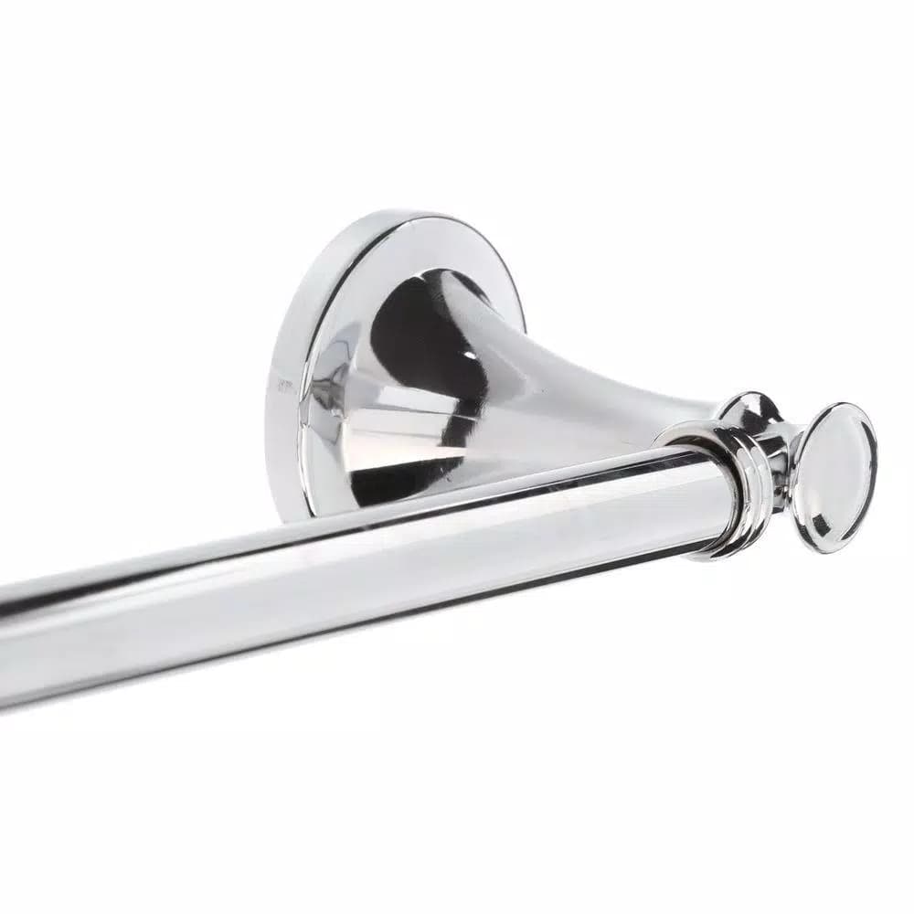 Delta Silverton 24 in. Polished Chrome Towel Bar, Modern Wall Mounted Design