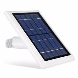 Wasserstein Solar Panel for Ring Spotlight Cam Battery & Stick Up Cam Battery, White thumbnail 1