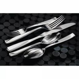 Oneida Tidal 18/0 Stainless Steel Dessert and Salad Forks, Set of 12 thumbnail 2