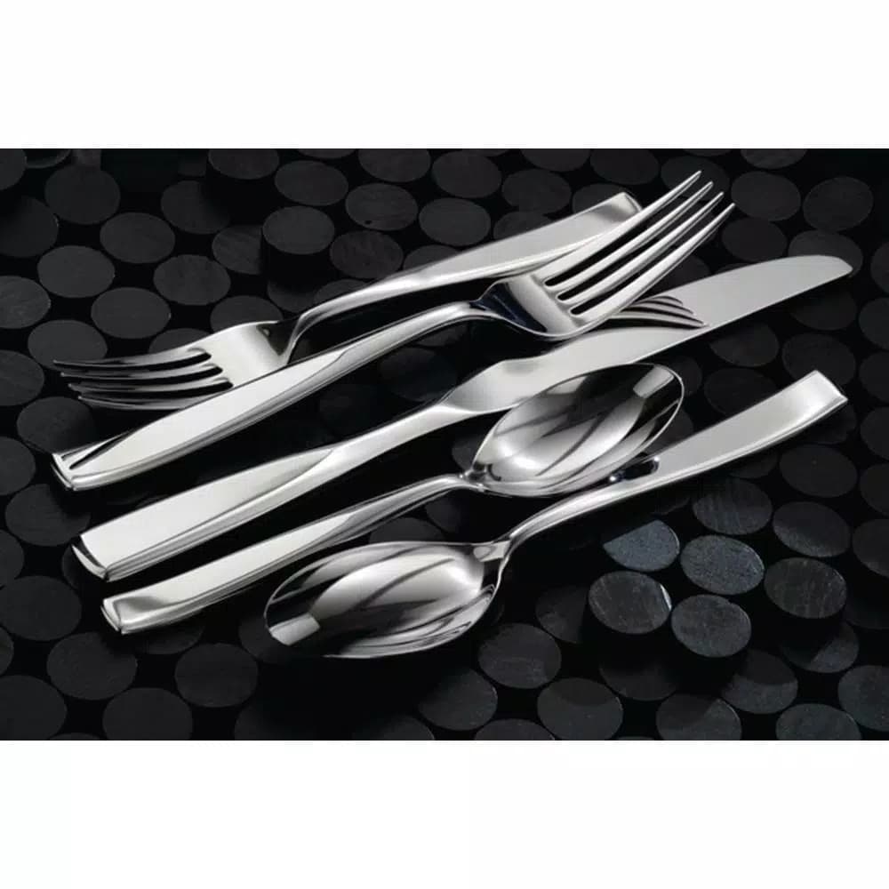 Oneida Tidal 18/0 Stainless Steel Dessert and Salad Forks, Set of 12