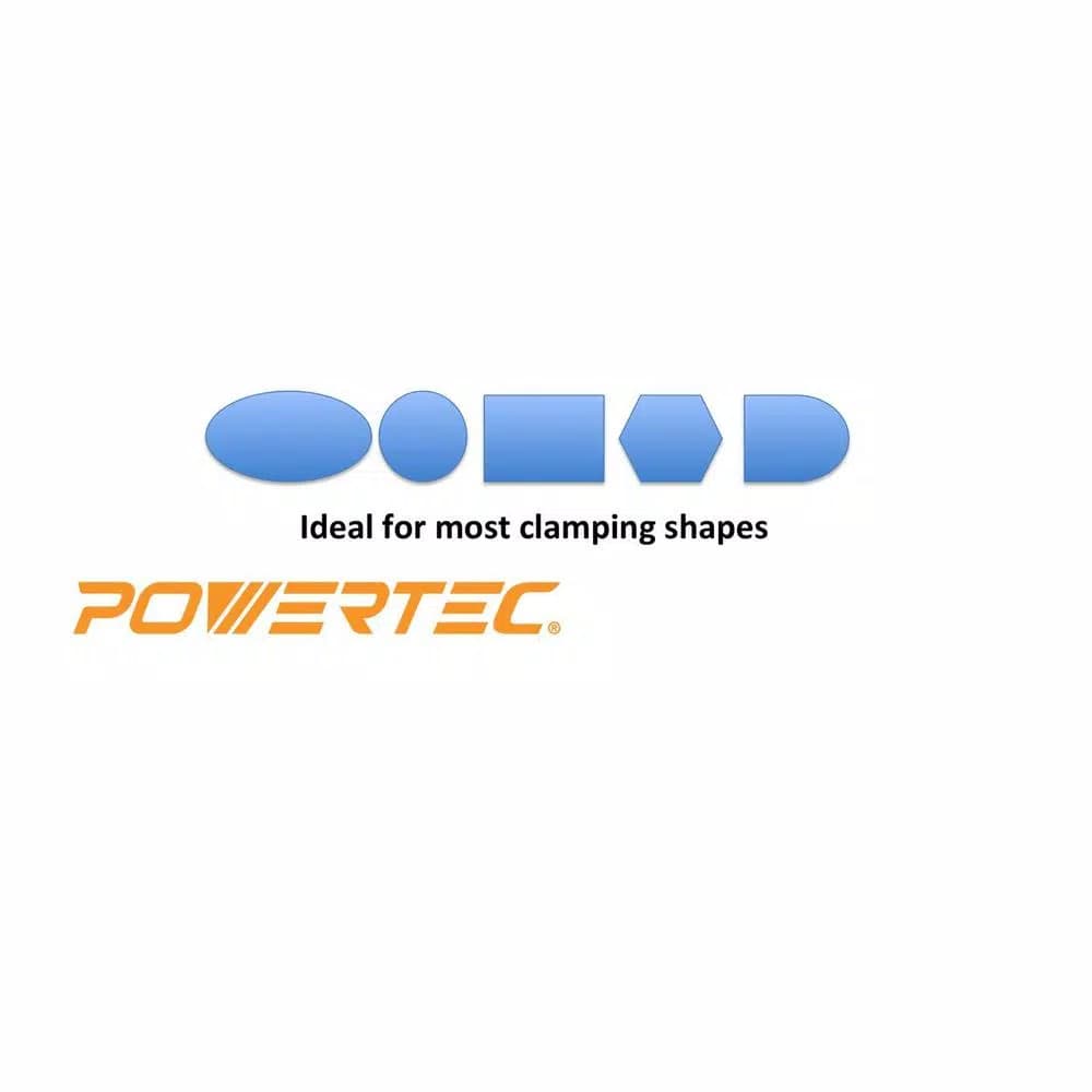 POWERTEC Quick-Release Band Clamp with Nylon Webbing for Woodworking Frames and Assemblies