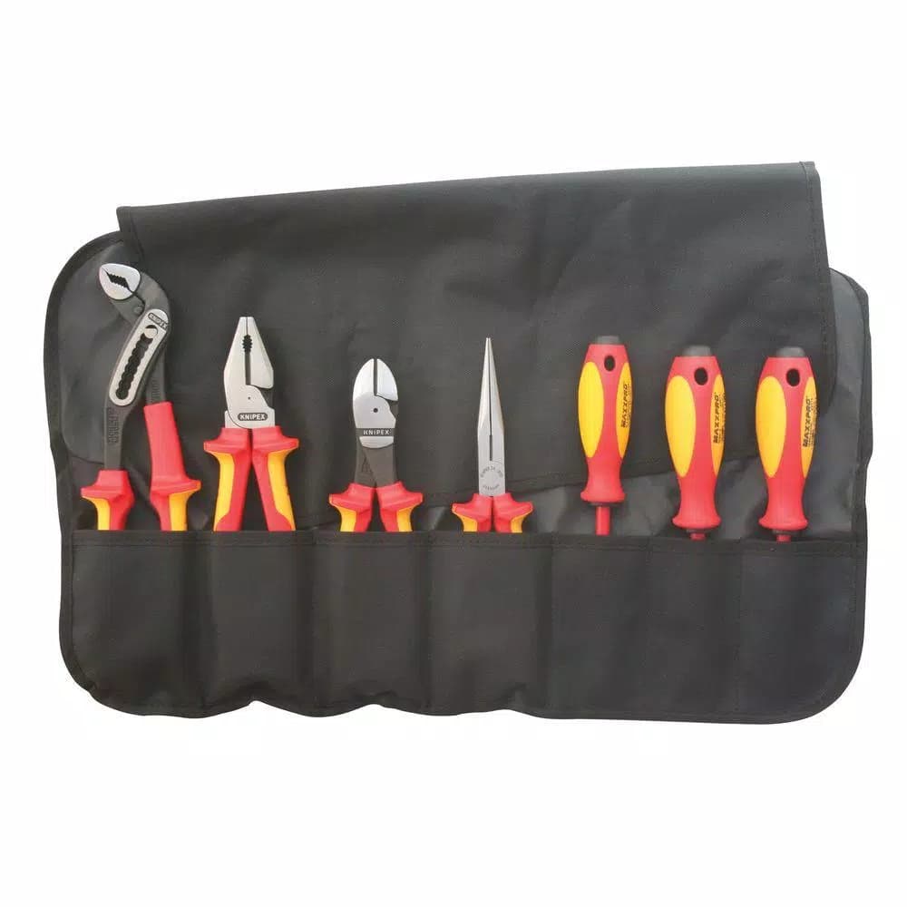 Knipex 7-Piece 1000V Insulated Hand Tool Set with Storage Case