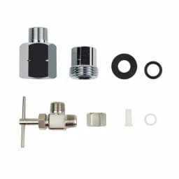 APEC Water Systems Standard Feed Water Adapter for 1/2 in. and 3/8 in. Pipes, Reverse Osmosis Water Filter System Connector thumbnail 2
