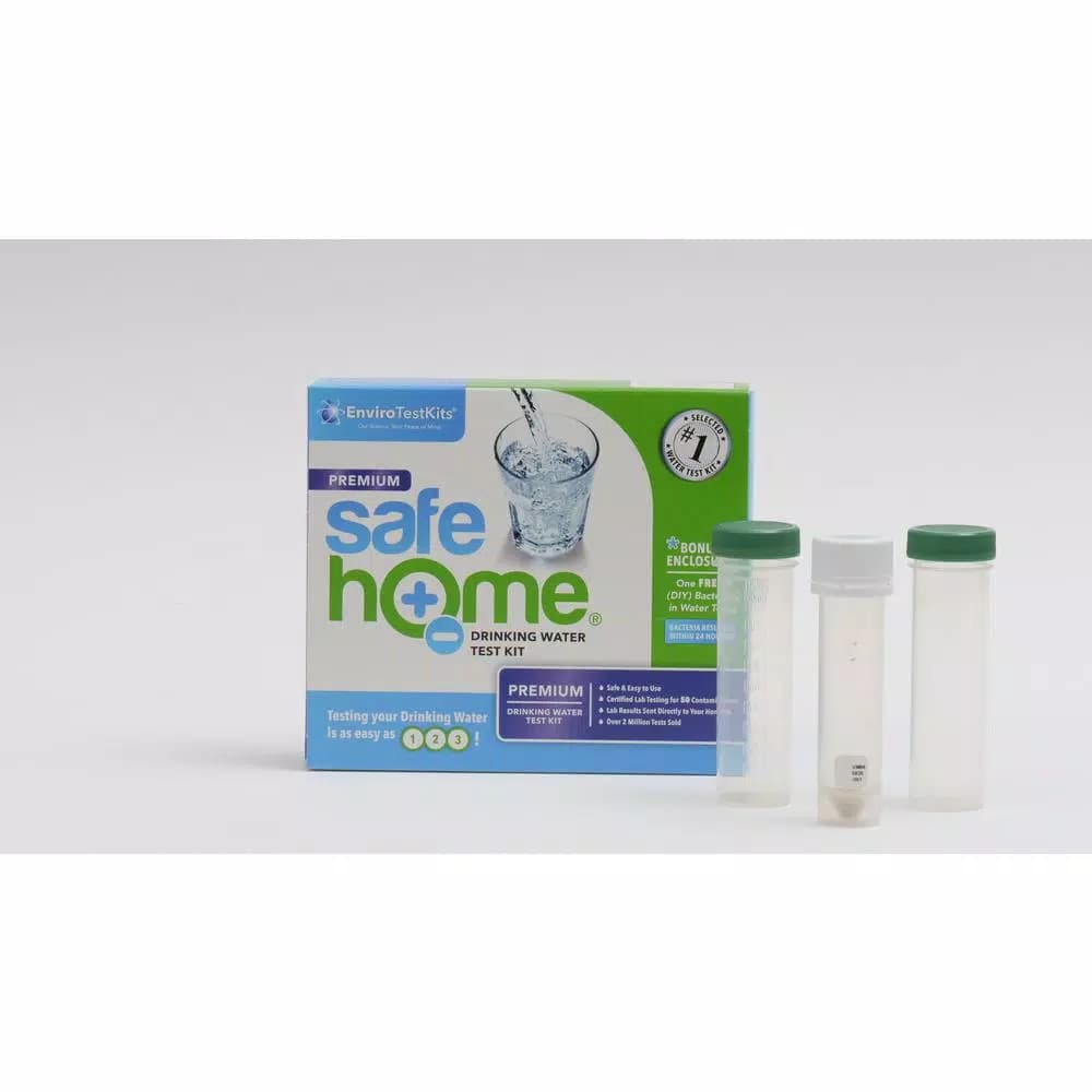 Safe Home Premium Water Test Kit - 50 Contaminants Lab Tested Results