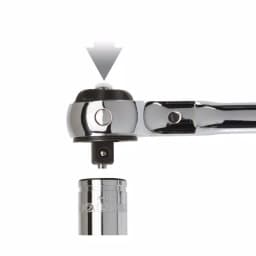 TEKTON 1/4 in. Drive 5 in. Swivel Head Ratchet, 72-Tooth thumbnail 6
