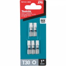 Makita ImpactXPS T30 Torx 1 in. Insert Bits, 5-Pack thumbnail 3