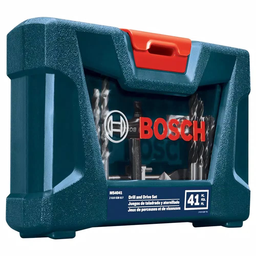 Bosch 41-Piece Drilling and Driving Bit Set with Right-Angle Screwdriver