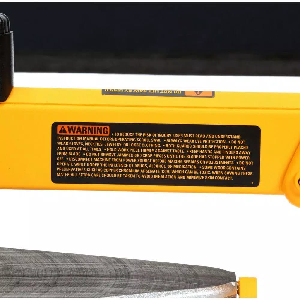 DEWALT 20 in. Variable-Speed Scroll Saw, Corded Specialty Saw