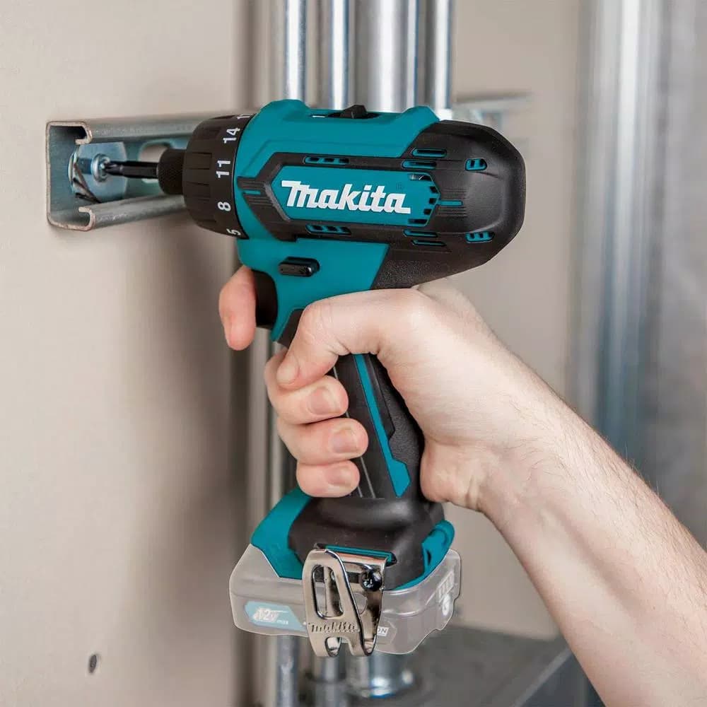 Makita 12V max CXT Lithium-Ion 1/4 in. Hex Cordless Screwdriver (Tool Only)
