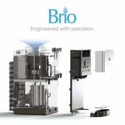 Brio Top Loading Countertop Water Cooler Dispenser with Hot, Cold & Room Temperature Water, Stainless Steel thumbnail 3