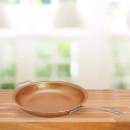 Unbranded Kitchen Details 12 in. Aluminum Nonstick Copper Frying Pan with Induction Bottom thumbnail 7