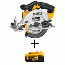 DEWALT 20V MAX Cordless 6-1/2 in. Circular Saw with 4.0Ah Battery thumbnail 1