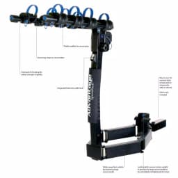 Advantage SportsRack Advantage Sports glideAWAY Elite 4-Bike Hitch Rack - Swing Away Design thumbnail 3