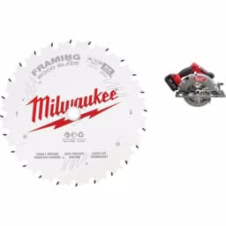 Milwaukee 6-1/2 in. 24-Tooth Framing Circular Saw Blade thumbnail 1