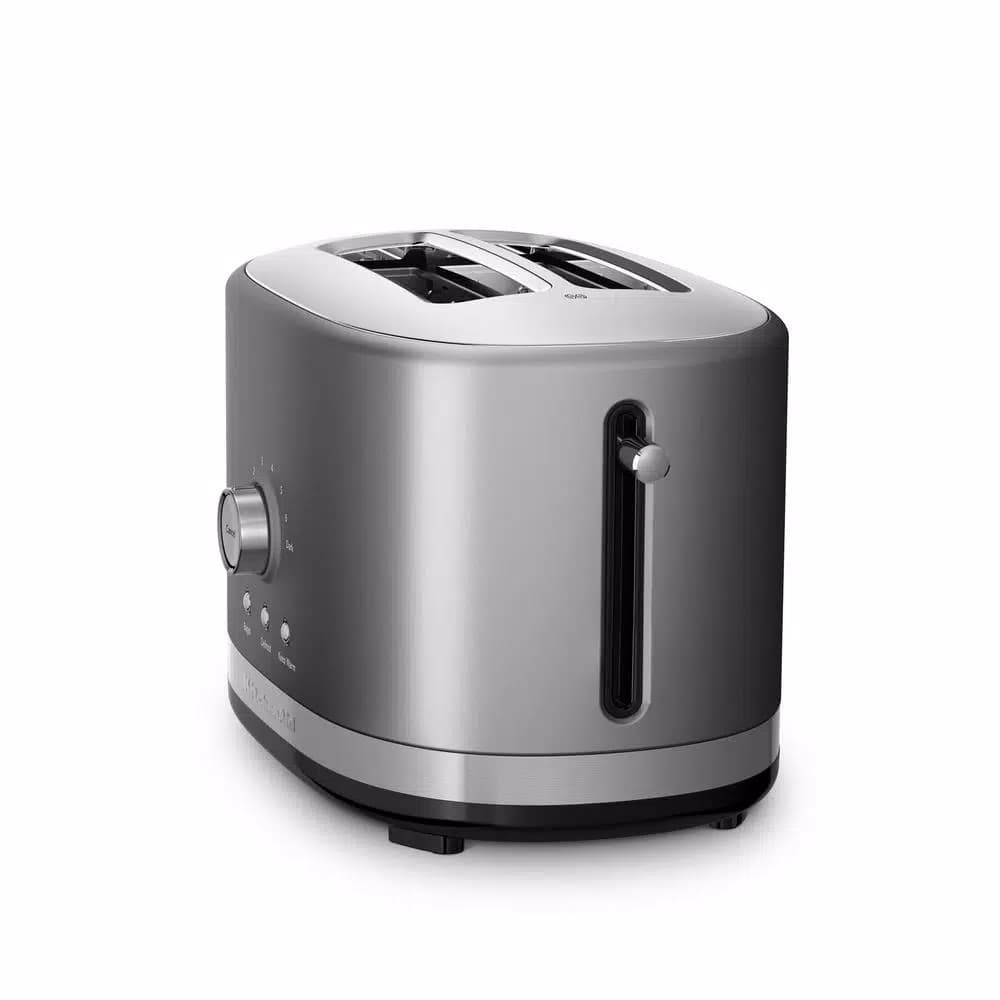 KitchenAid KMT2116CU 2-Slice Contour Silver Wide Slot Toaster
