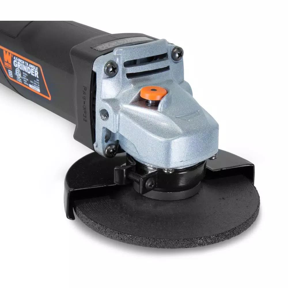 WEN 4.5-in. 7 Amp Corded Angle Grinder with 11,000 RPM