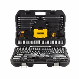 DEWALT 168-Piece Mechanics Tool Set with 1/4 in., 3/8 in., and 1/2 in. Drive Ratchets and Sockets thumbnail 9