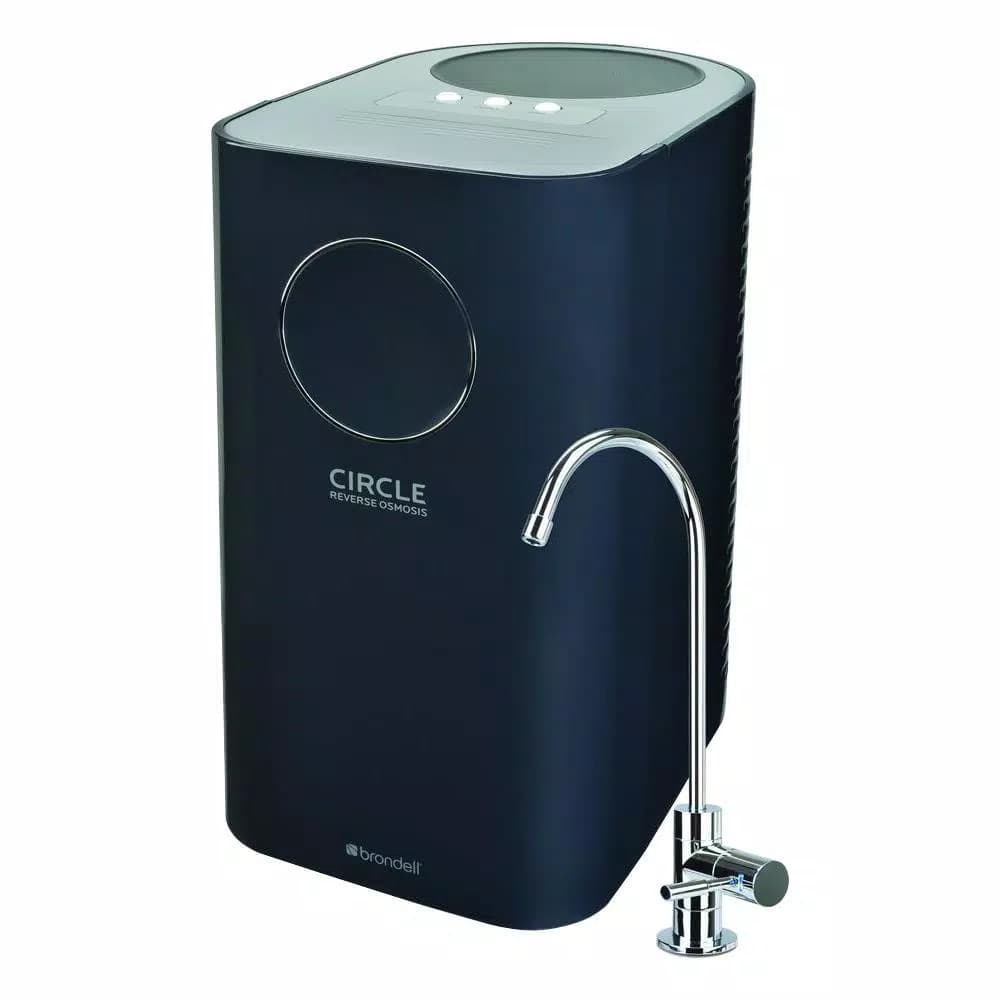 Brondell H2O+ Circle Reverse Osmosis Water Filtration System - 4-Stage High Efficiency