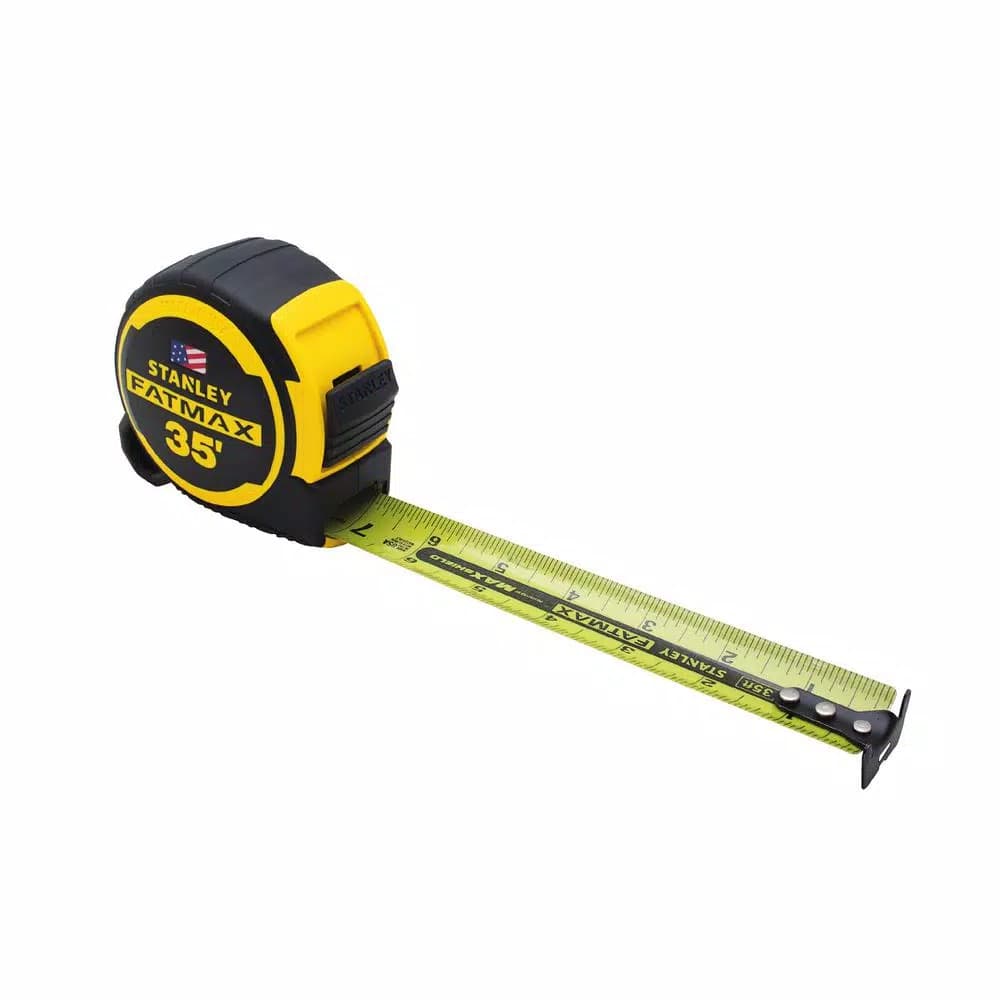 STANLEY FATMAX 35 ft. Tape Measure, SAE, Multi-Surface Blade