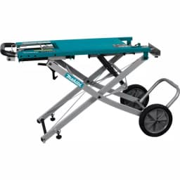 Makita WST01N Large Rising Base Miter Saw Stand with 9 ft. Material Support thumbnail 1