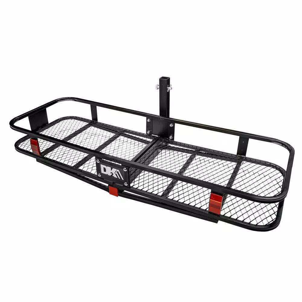 Detail K2 500 lb. Capacity 60 in. x 20 in. Steel Folding Hitch Cargo Carrier for 2 in. Receiver